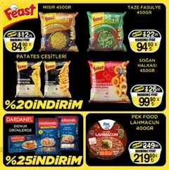 17.04.2026 tarihinden itibaren geçerli olan Sarıyer kataloğu önizlemesi | Sayfa: 17 | Ürünler: Fasulye, Mezgit, Soğan, Mısır