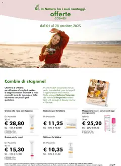 Anteprima del volantino Volantino Natura Sì	 valido a partire dal 01.10.2025 | Pagina: 39 | Prodotti: Balsamo, Crema, Crema per le mani