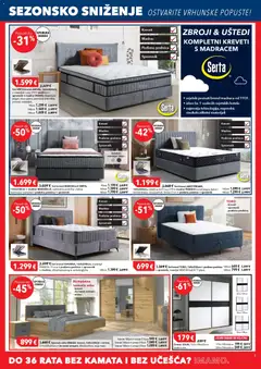 Katalog Harvey Norman - Pregled kataloga iz trgovine Harvey Norman, vrijedi od 07.01.2026 | Stranica: 5 | Proizvodi: Krevet, Madrac, Ormar, Noćni ormarić