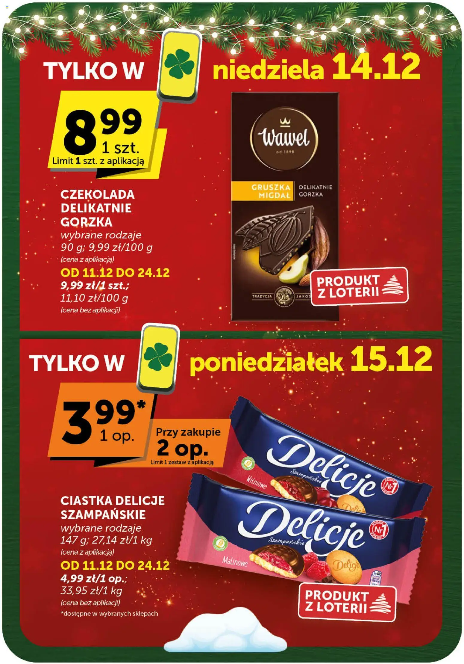 ABC Gazetka od 11.12.2025 | Strona: 8 | Produkty: Gruszka, Czekolada, Ciastka