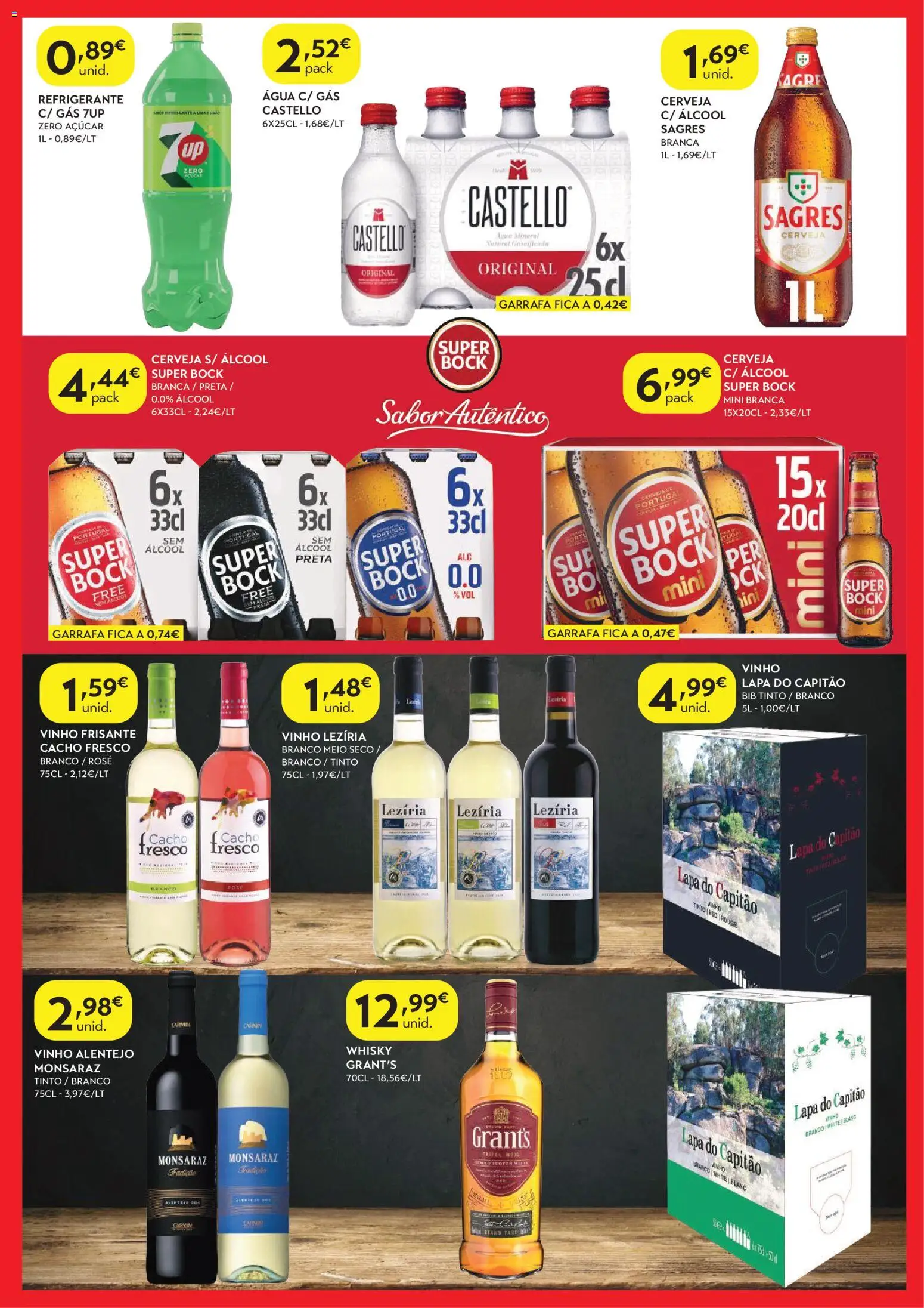 Spar folheto │ válido de 28.04.2026 | Página: 7 | Produtos: Agua, Refrigerante, Super bock, Açúcar