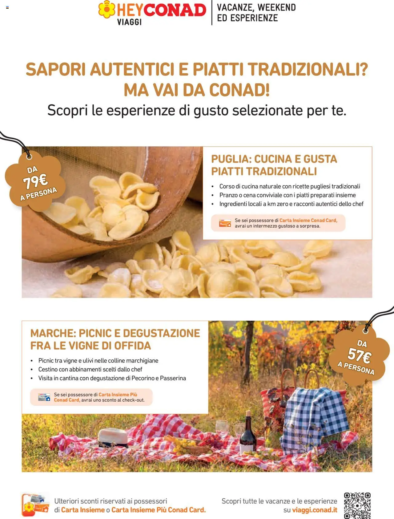 Volantino Conad del 11.09.2025 | Pagina: 3 | Prodotti: Pecorino, Cestino