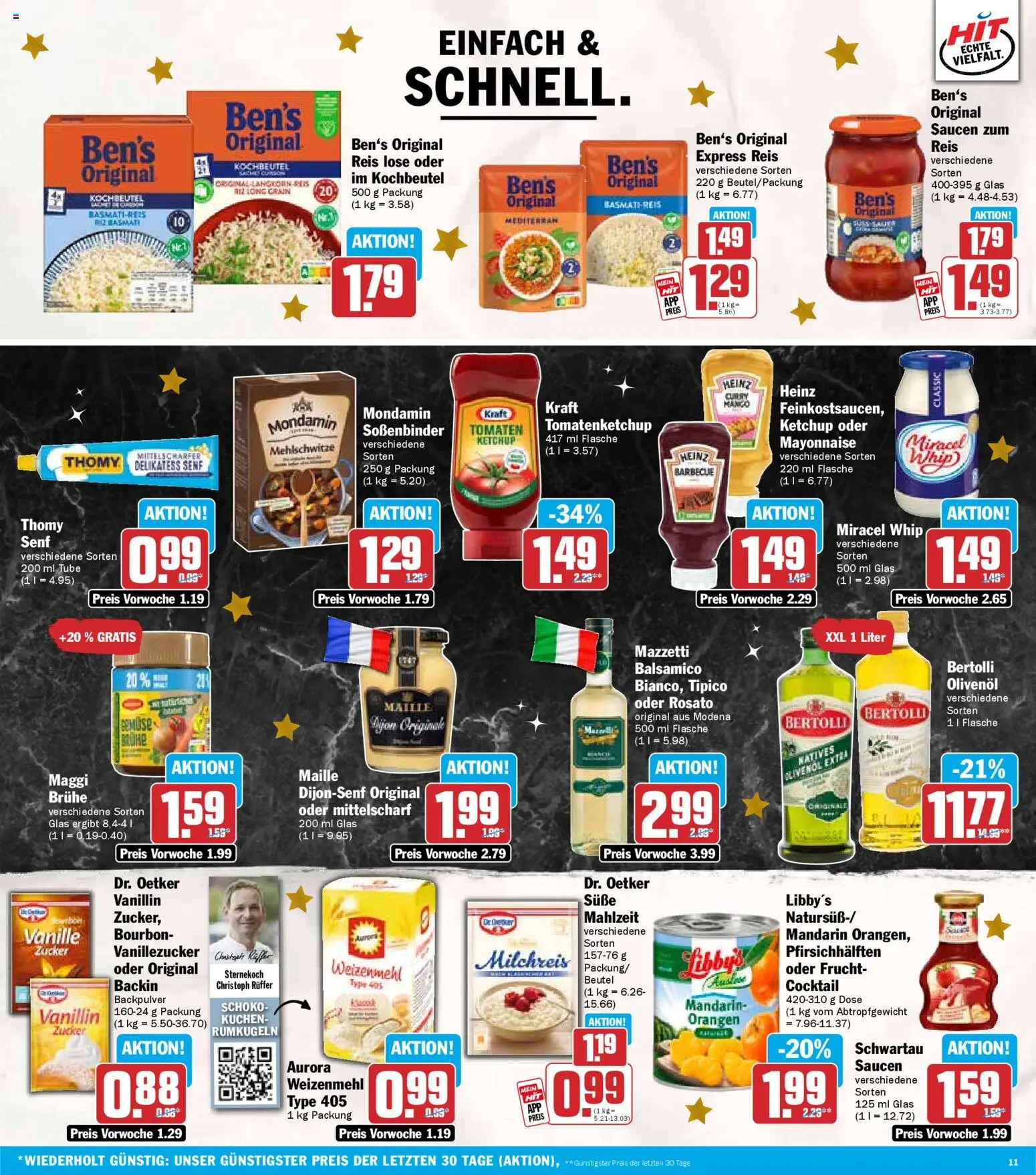 HIT - Berlin – gültig ab 01.12.2025 | Seite: 11 | Produkte: Maggi, Orangen, Rumkugeln, Ketchup