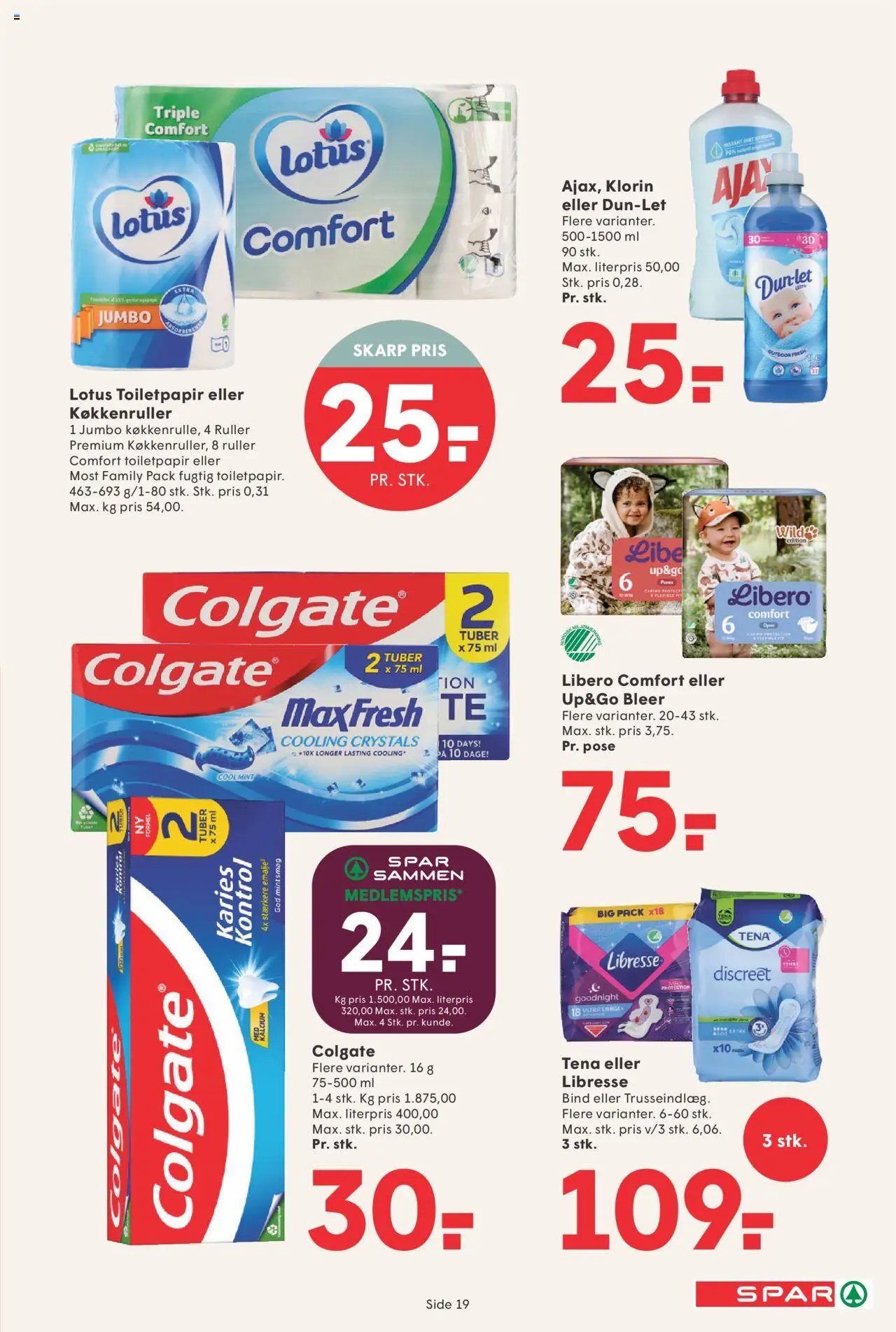 Spar Tilbudsavis gyldig fra 08.08.2025 | Side: 19