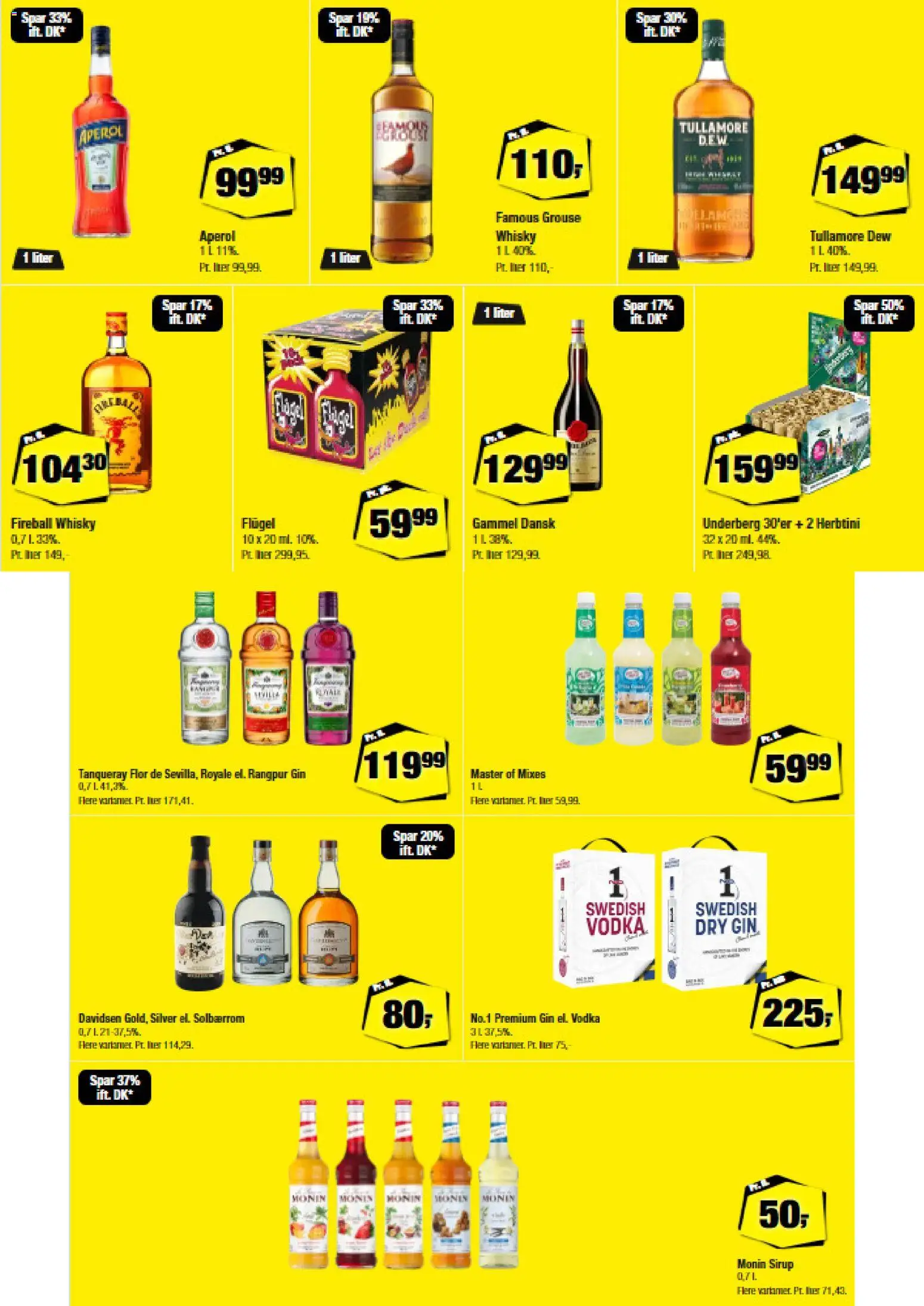 Calle tilbudsavis – gyldig fra 08.04.2026 | Side: 13 | Produkter: Gin, Vodka, Whisky
