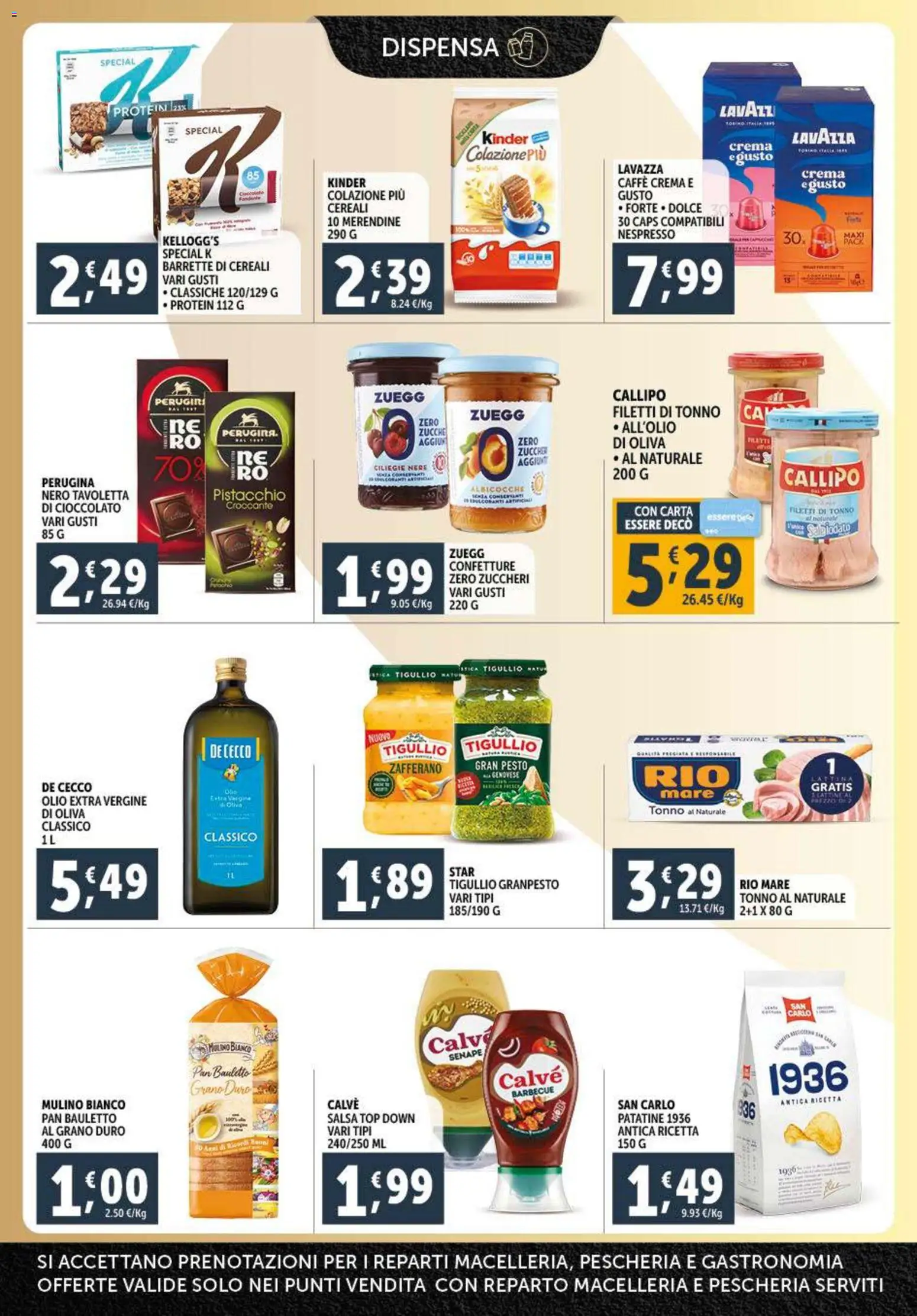 Volantino Decò del 07.11.2025 | Pagina: 6 | Prodotti: Caffè, Salsa, Top, Tonno al naturale