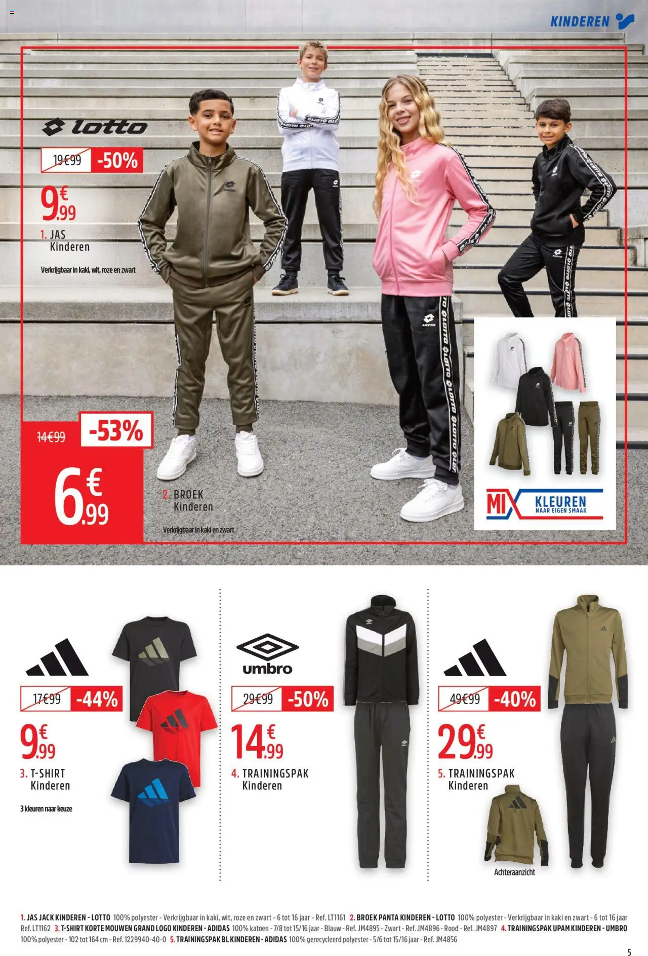  | Pagina: 5 | Producten: Jas, Broek
