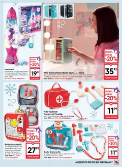 Maximarkt Froher Spiel - Spass ab 04.12.2025 gültig | Seite: 9 | Produkte: Tasche
