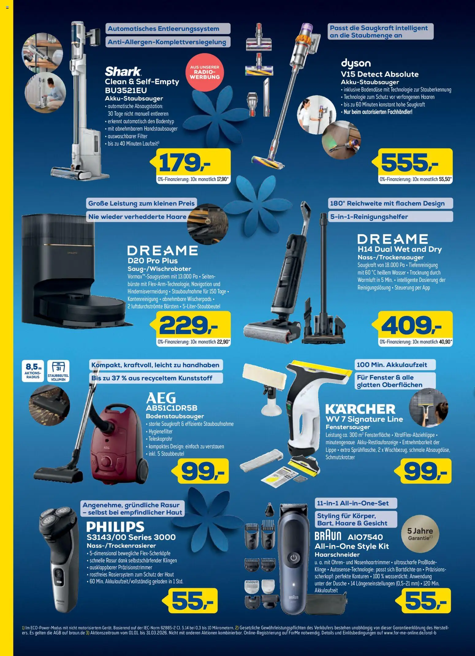 Euronics Prospekt 	 – gültig ab 25.02.2026 | Seite: 4 | Produkte: Philips, Dyson, Dusche, Bürste