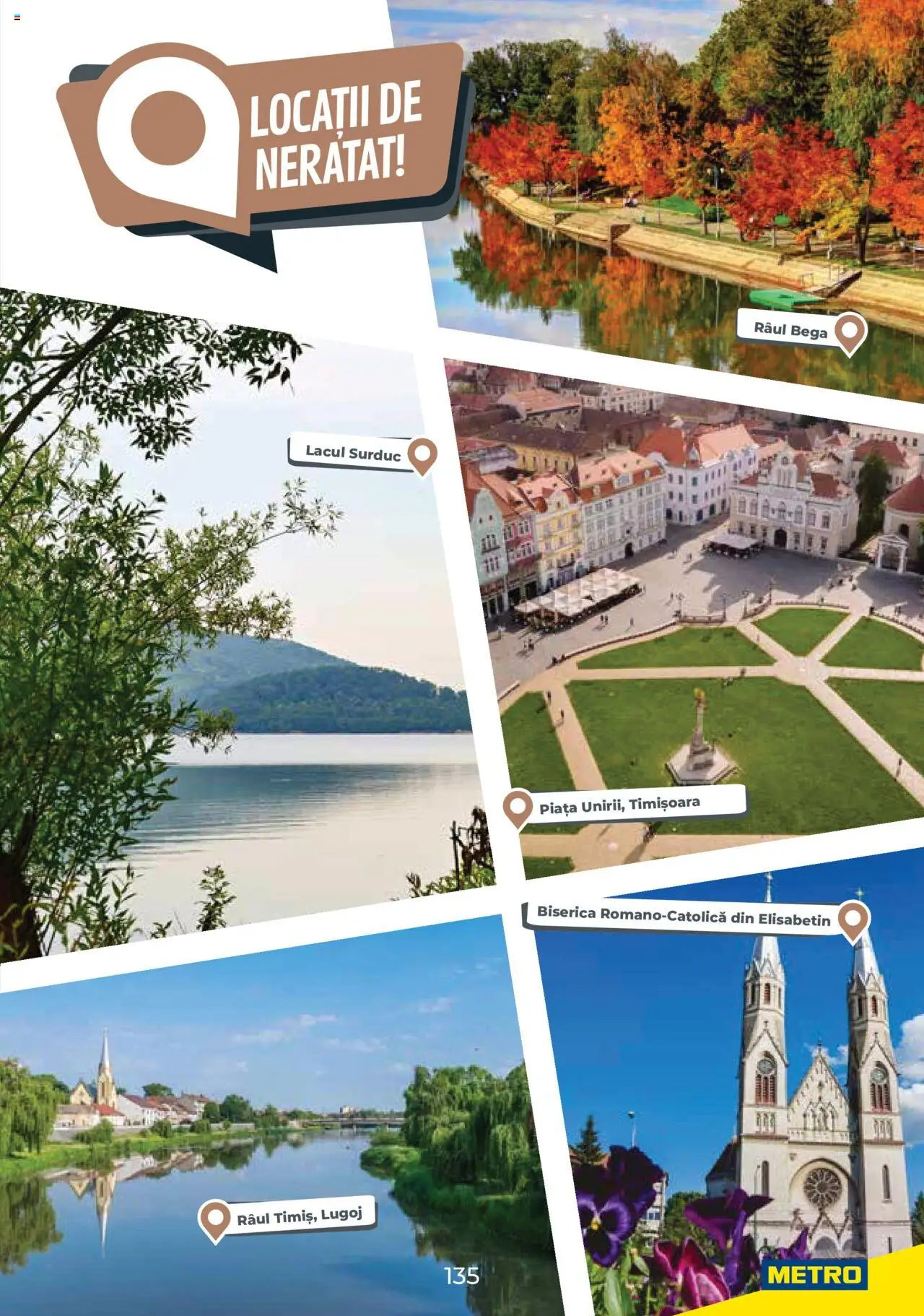 Metro catalog - Ghid de călătorie România – valabil de la 01.08.2025 | Pagină: 135
