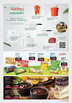 Mercator katalog akcije – veljaven od 01.10.2025 | Stran: 13 | Izdelki: Napolitanke, Keksi, Nož, Cokolada