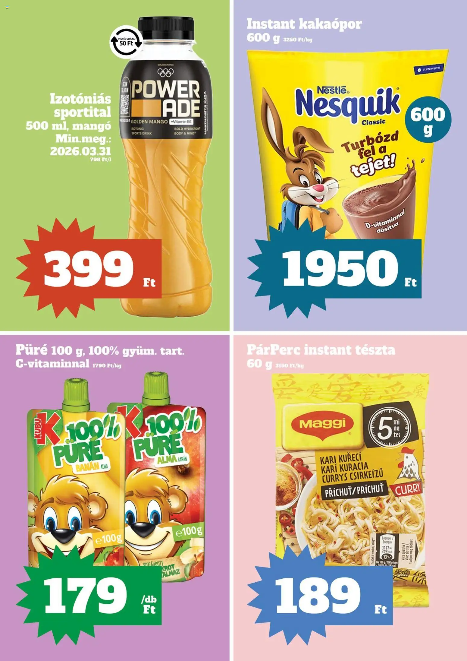 Family Diszkont akciós ujság - amely érvényes a következő dátumtól: 26.02.2026 | Oldal: 14 | Termékek: Body, Maggi, Kakaópor, Mangó