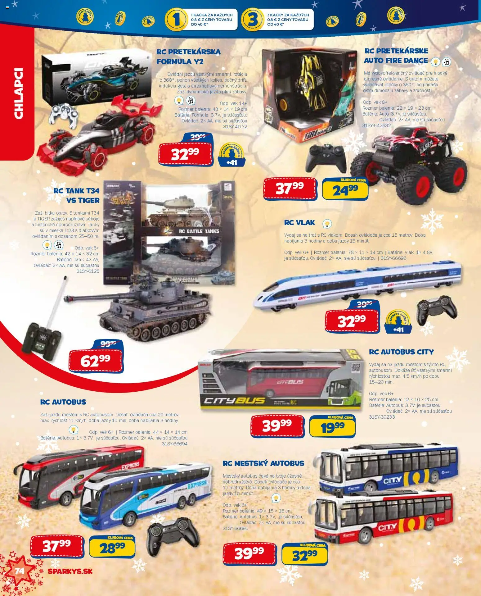 Nové ALLTOYS akcie – leták je platný od 19.11.2025 | Strana: 74 | Produkty: Hodiny, Kačka