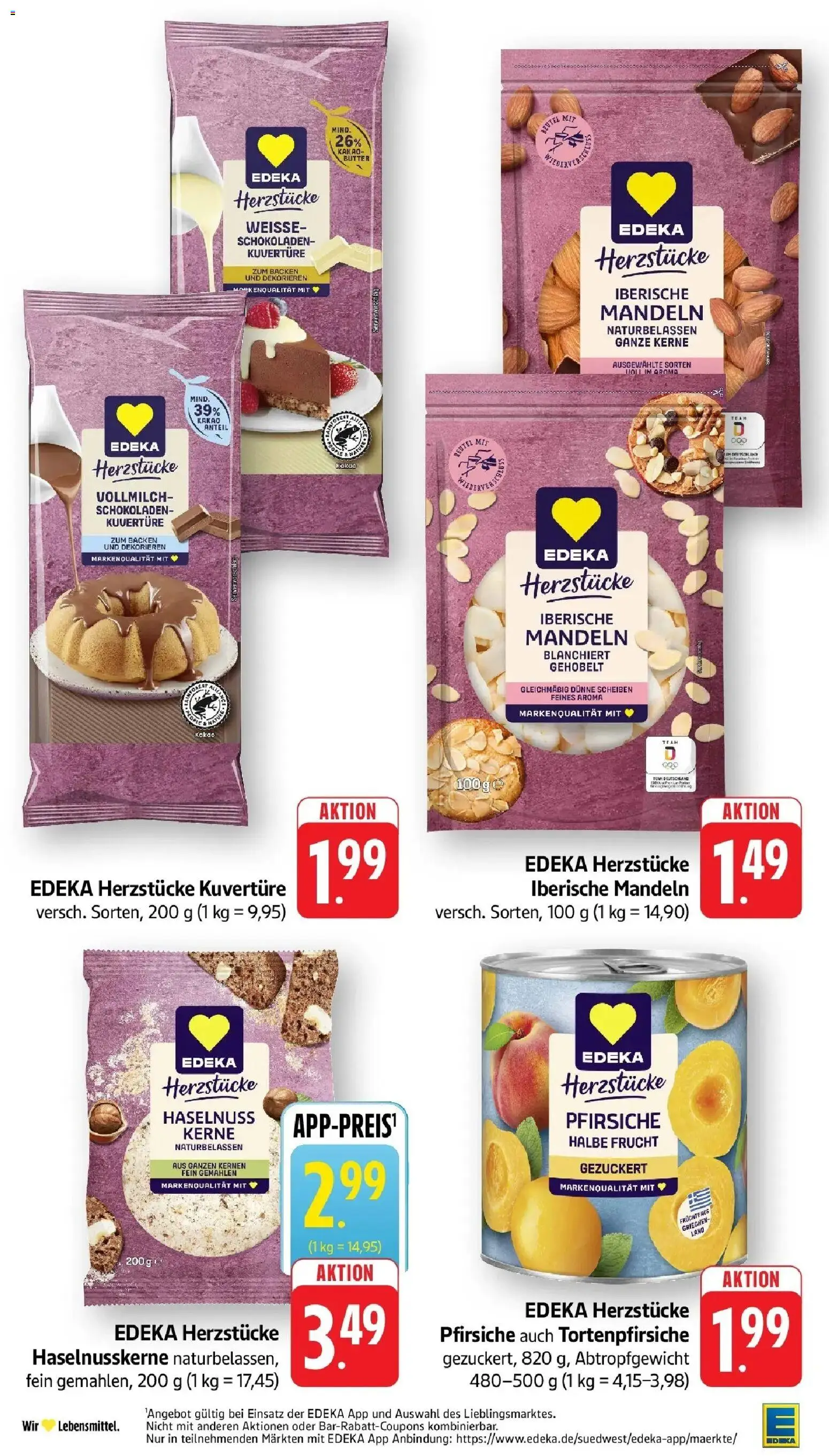Edeka prospekt Schriesheim	 – gültig ab 16.03.2026 | Seite: 27 | Produkte: Butter, Mandeln