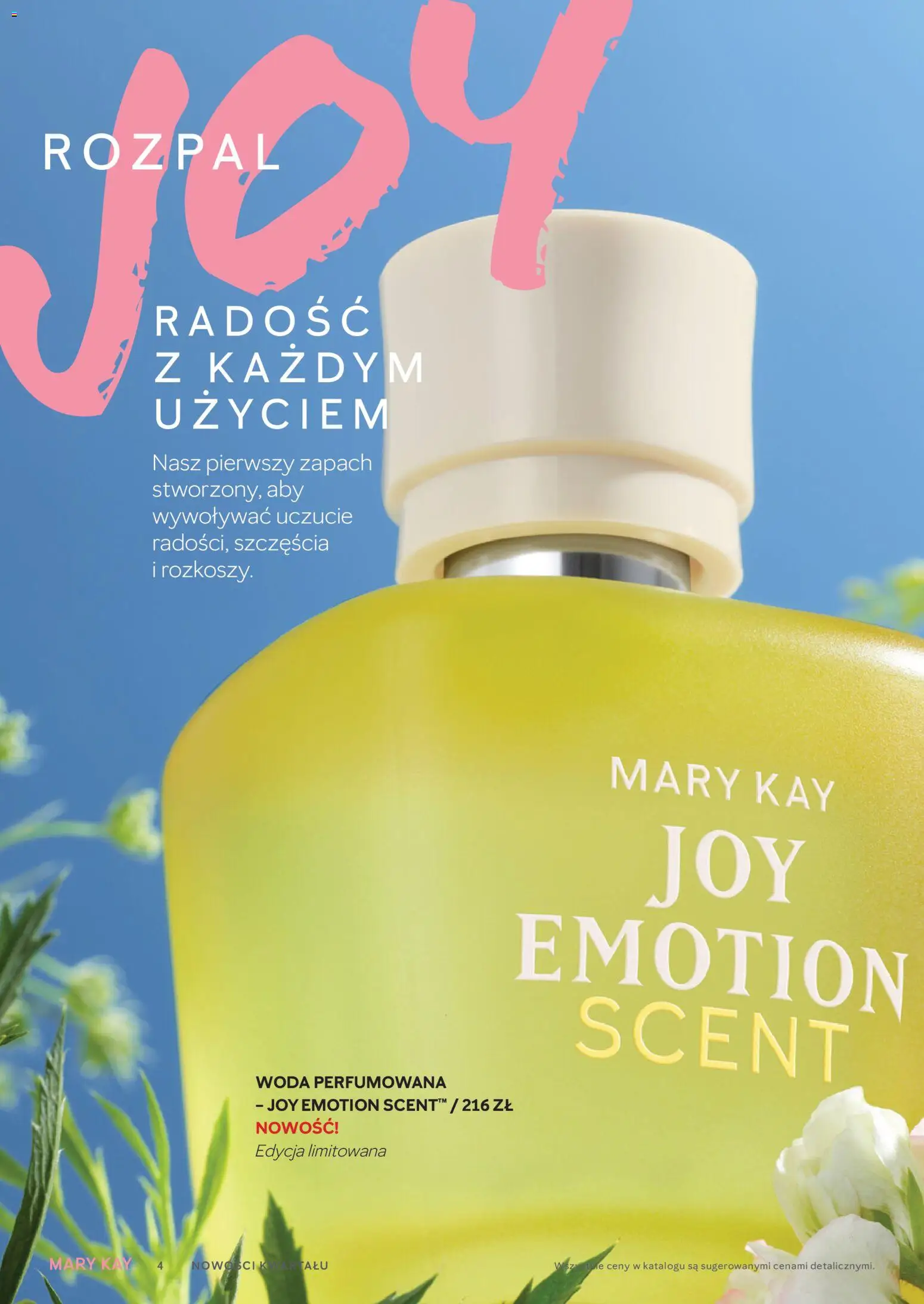 Mary Kay Katalog od 16.01.2026 | Strona: 4 | Produkty: Zapach, Woda