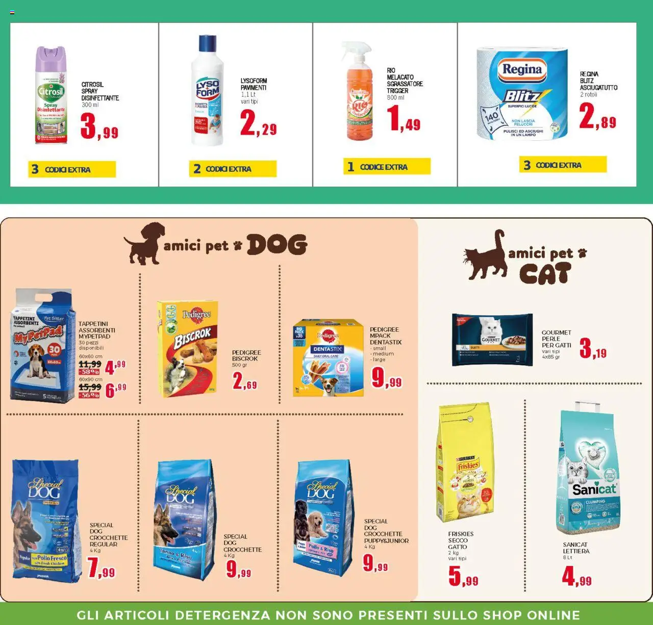 Volantino Happy Casa del 17.09.2025 | Pagina: 24 | Prodotti: Riso, Sgrassatore, Crocchette, Asciugatutto