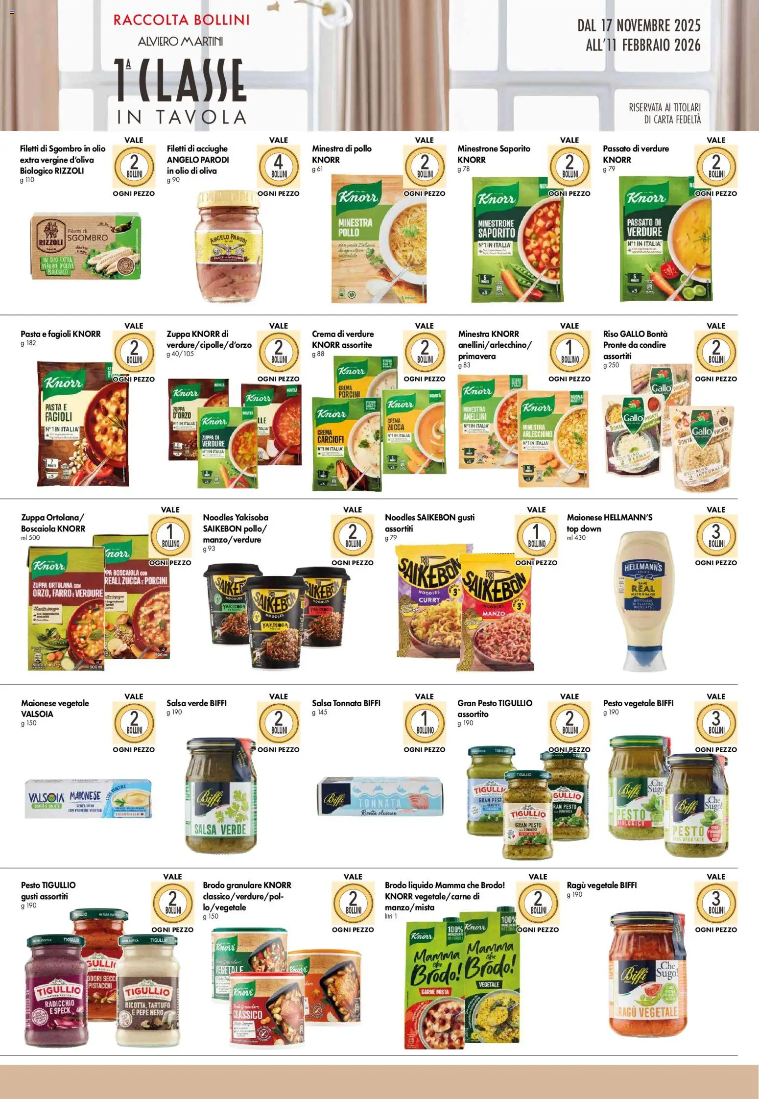 Volantino Galassia del 17.11.2025 | Pagina: 6 | Prodotti: Uova, Pasta, Pesto, Ricotta