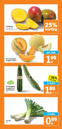 AH Prei, Fresh leek. - Voorbeeld van een folder van Albert Heijn, geldig van 20.10.2025 | Pagina: 19