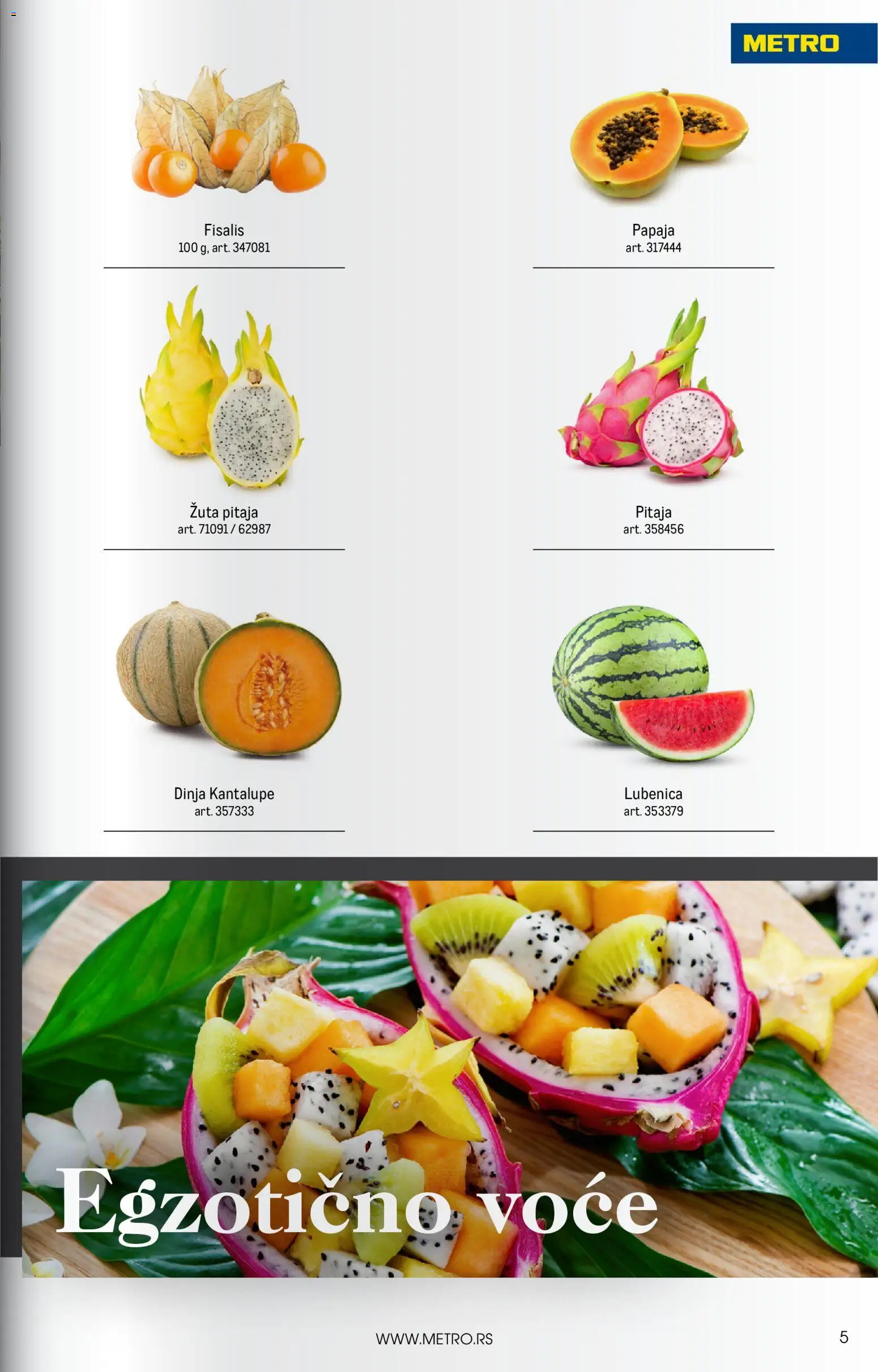 Metro katalog - važi od 01.05.2026 | Strana: 5 | Proizvode: Lubenica