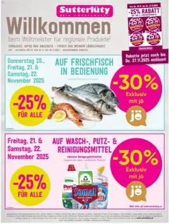 Sutterlüty Flugblatt ab 20.11.2025 gültig | Seite: 1