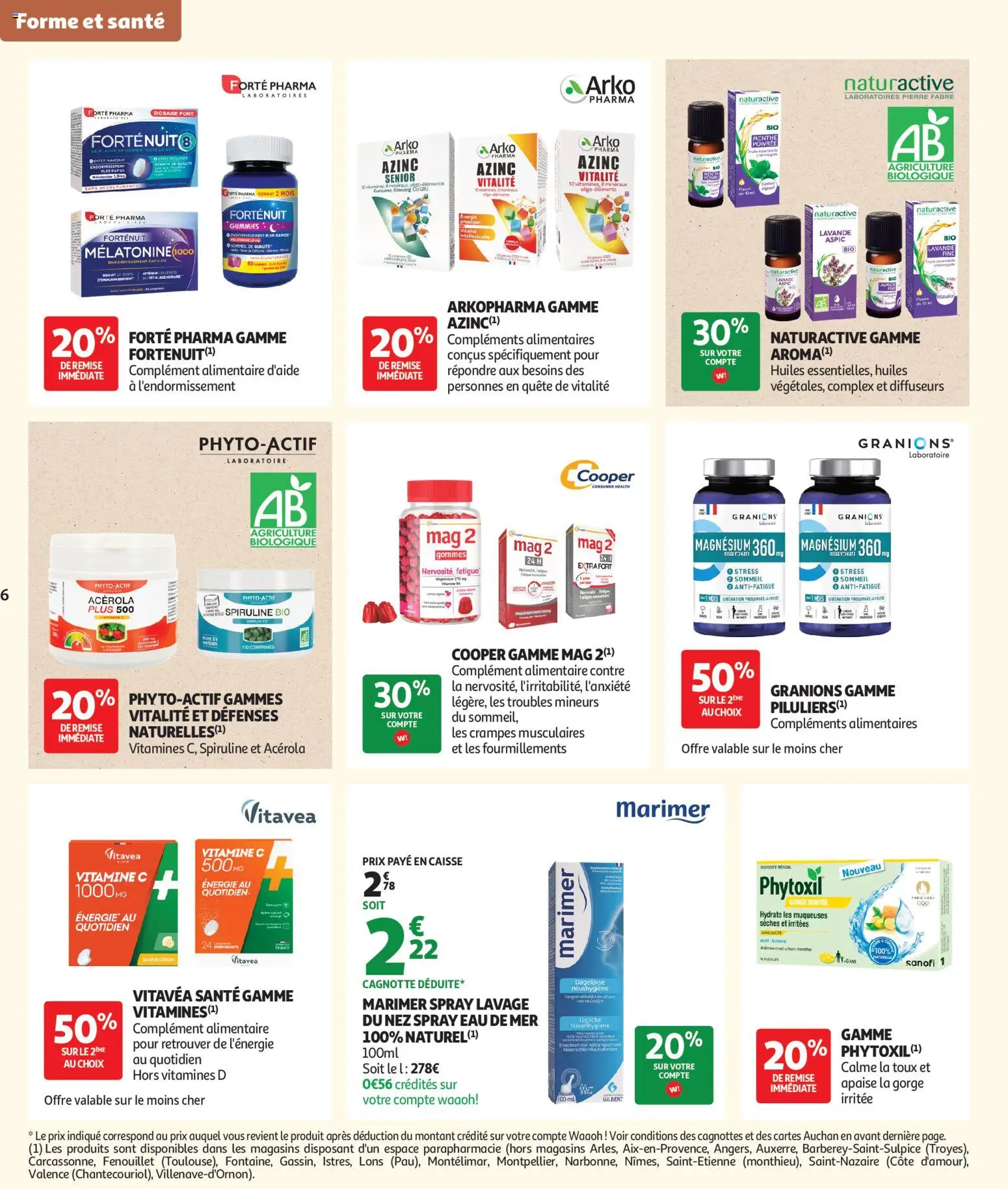 {H1} | Page: 6 | Produits: Menthe, Lavande