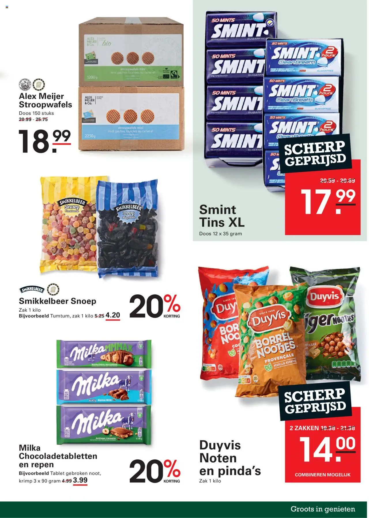  | Pagina: 23 | Producten: Kaas, Tablet, Zak, Repen