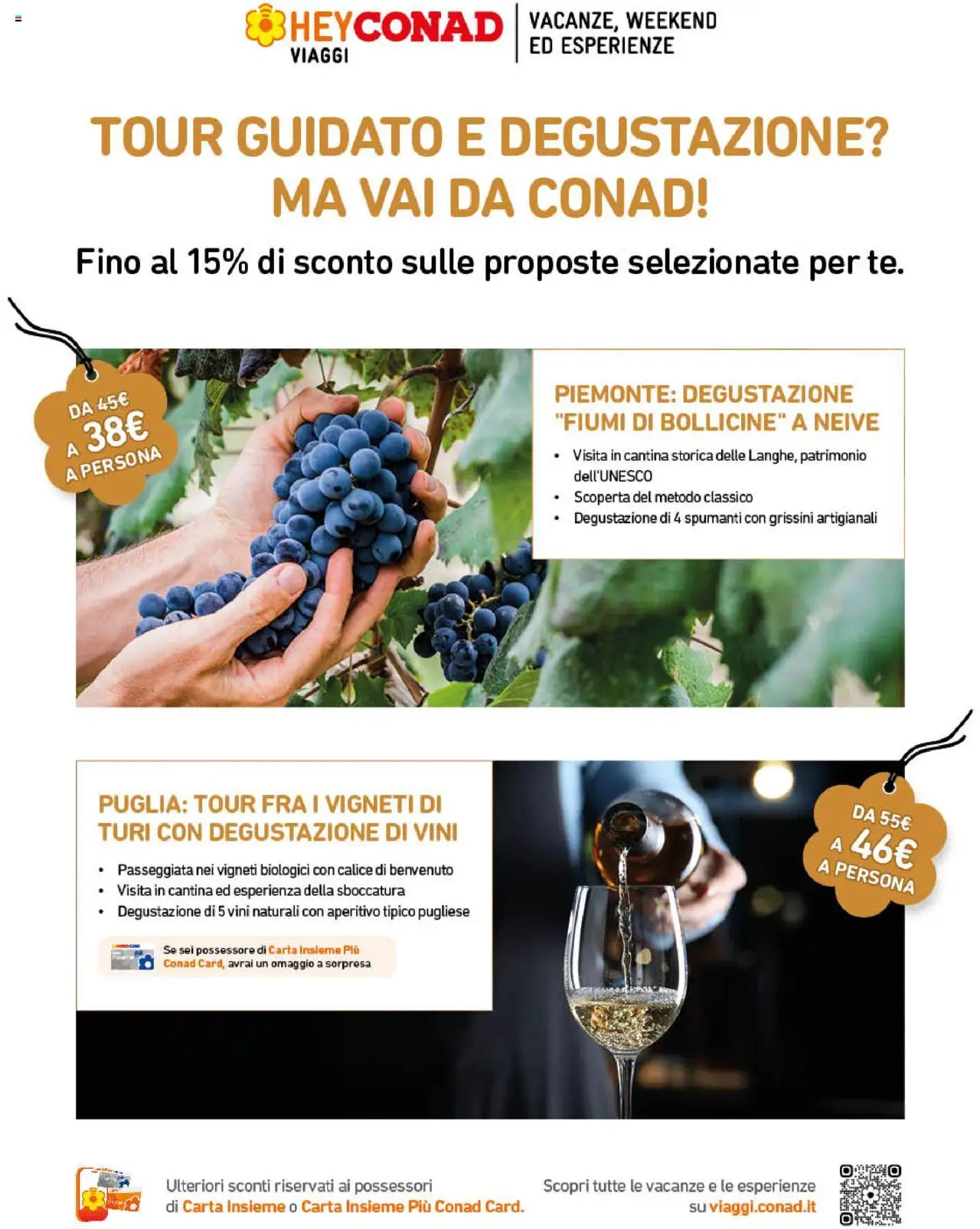 Volantino Spazio Conad del 22.10.2025 | Pagina: 3 | Prodotti: Calice, Grissini, Aperitivo