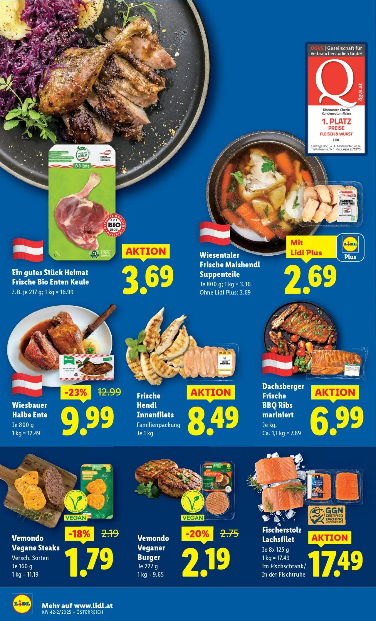 Lidl - Eisenstadt, Ebenfurth, Mattersburg gültig ab 16.10.2025 | Seite: 8 | Produkte: Wurst