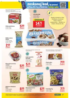 Makro Gazetka od 24.06.2025 | Strona: 17 | Produkty: Pumpernikiel, Nutella, Chleb proteinowy, Chleb
