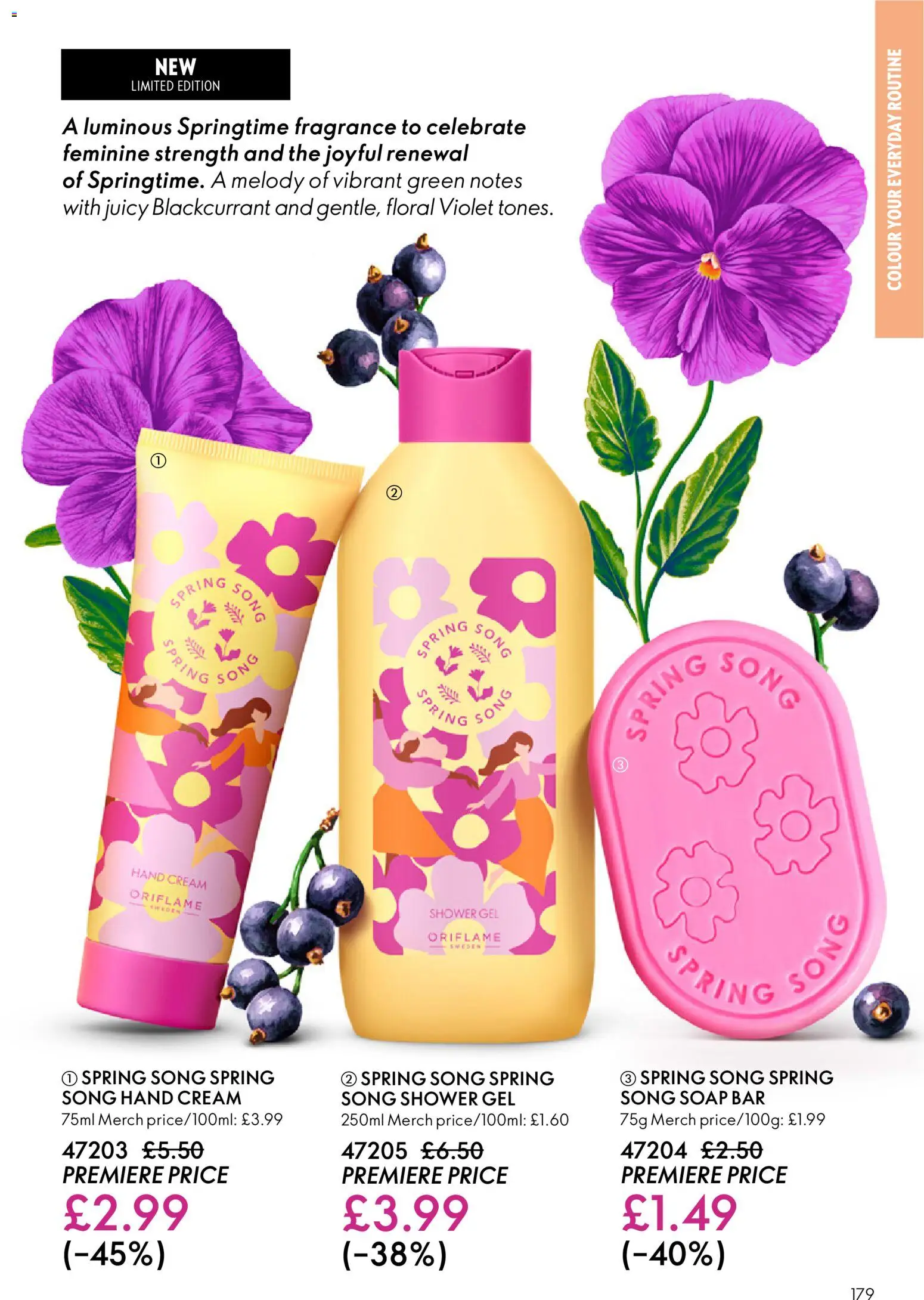 {H1} | Page: 179 | Products: Shower, Fragrance, Soap, Shower gel