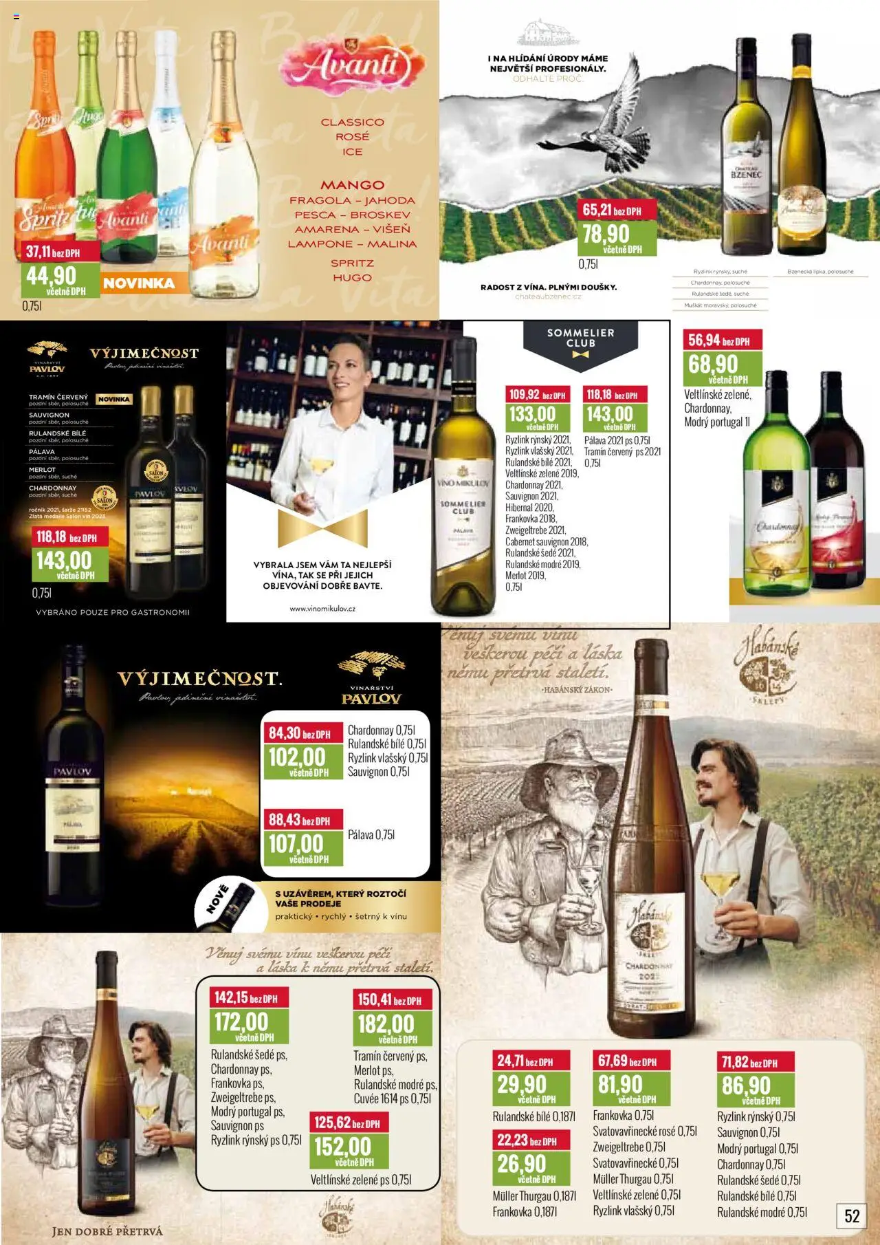 Ratio leták od 01.10.2025 | Strana: 53 | Produkty: Mango, Spritz, Avanti, Tramín červený
