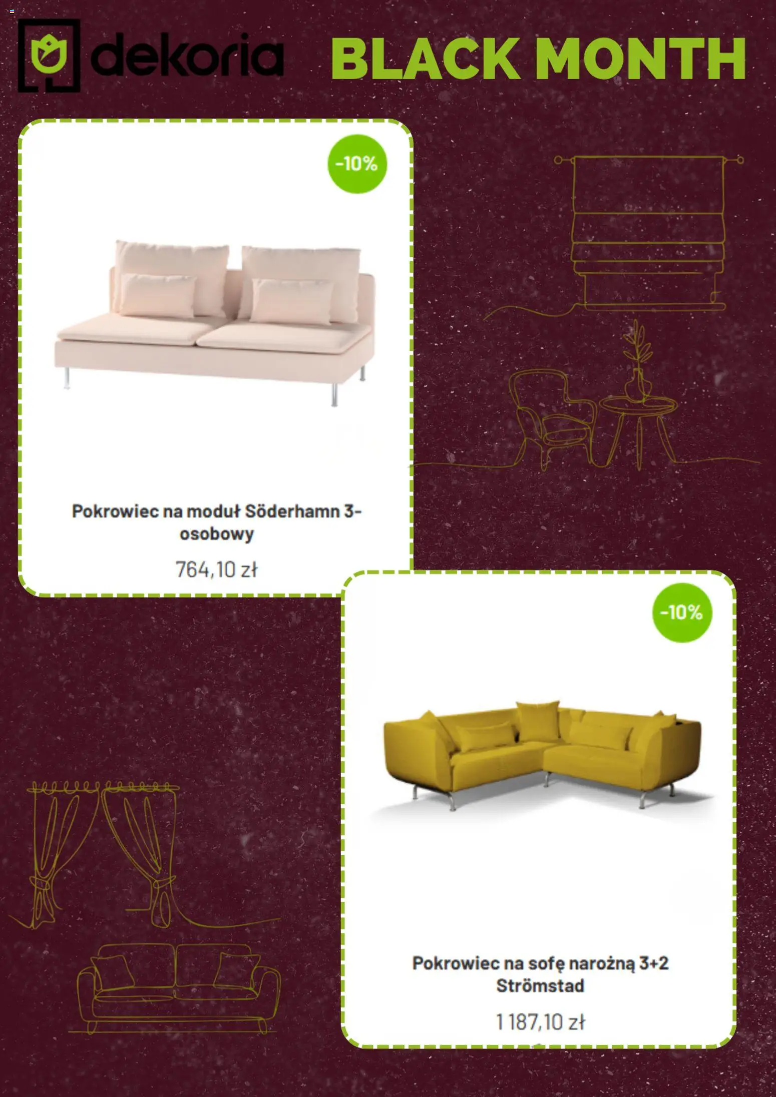 Dekoria Black Friday  od 04.11.2025 | Strona: 6