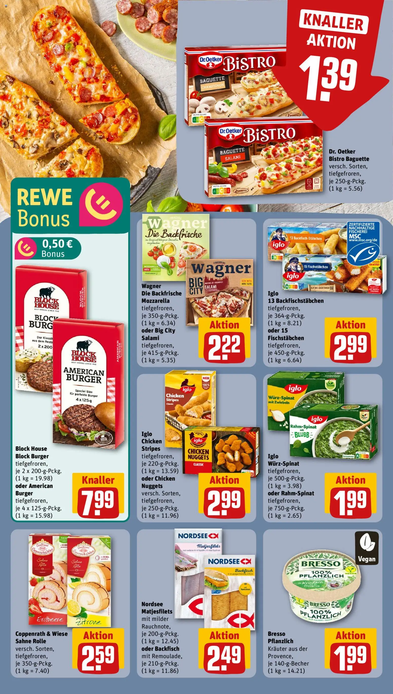 Rewe ihr Kaufpark Prospekt 	 – gültig ab 27.04.2026 | Seite: 12 | Produkte: Mozzarella, Bresso, Fischstabchen, Sahne