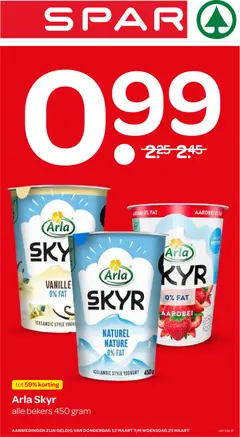 Spar folder - Voorbeeld van een folder van Spar, geldig van 12.03.2026