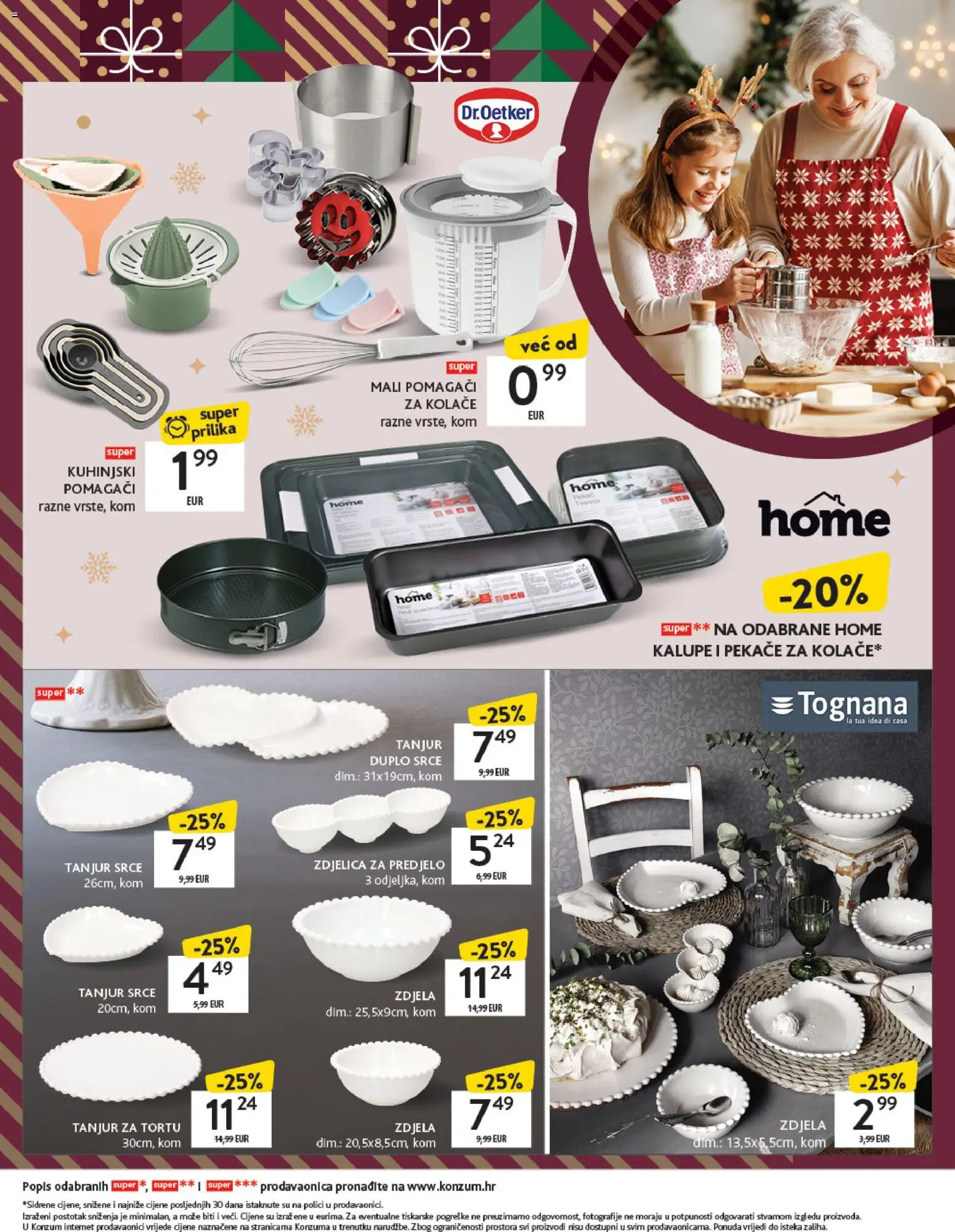 Konzum katalog | vrijedi od 01.12.2025 | Stranica: 25 | Proizvodi: Zdjela