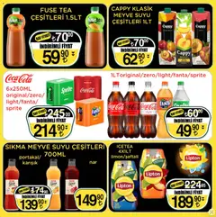 13.03.2026 tarihinden itibaren geçerli olan Sarıyer kataloğu önizlemesi | Sayfa: 28 | Ürünler: Raf, Meyve suyu, Kayısı, Sprite
