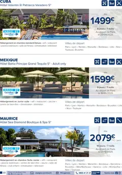 Carrefour - Prévisualisation de Carrefour catalogue voyagez valide à partir de 13.10.2025 | Page: 22 | Produits: Télévision, Climatisation, Tequila
