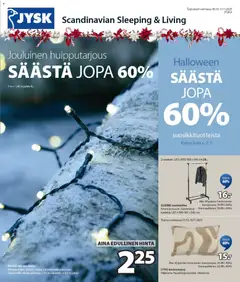JYSK-mainoslehti voimassa 30.10.2025 alkaen