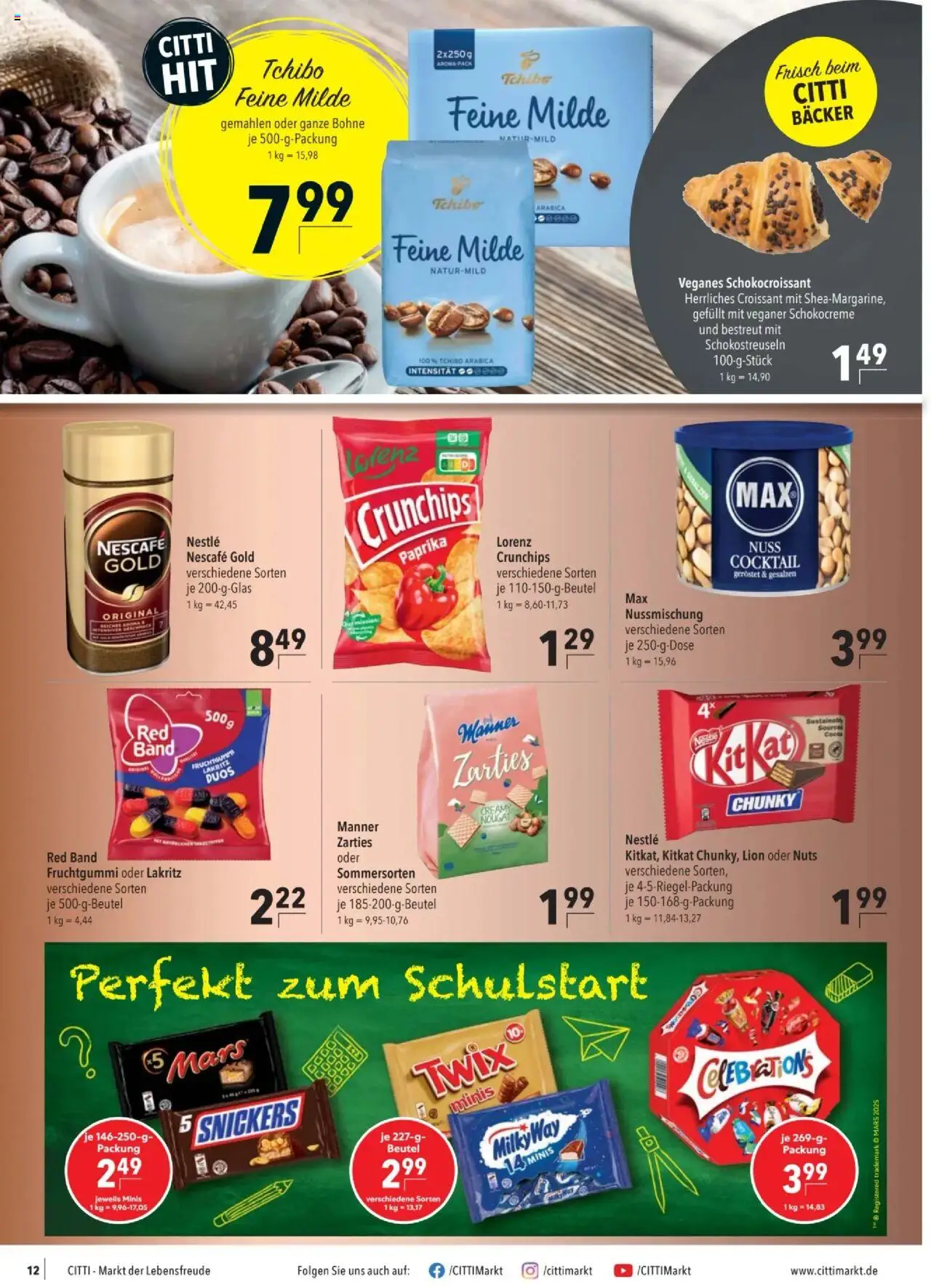 CITTI Tilbudsavis gyldig fra 13.08.2025 | Side: 14 | Produkter: Nougat, Paprika