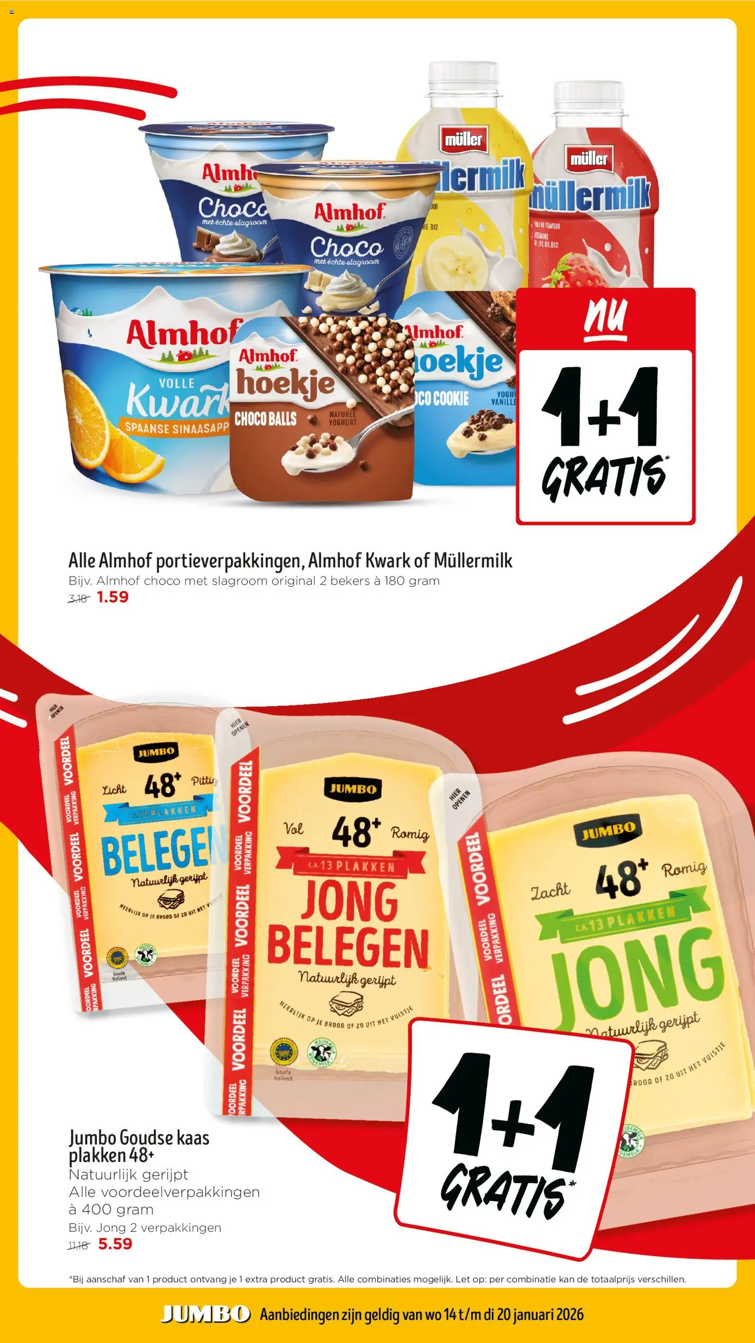 {H1} | Pagina: 3 | Producten: Brood, Kwark, Slagroom, Gouda