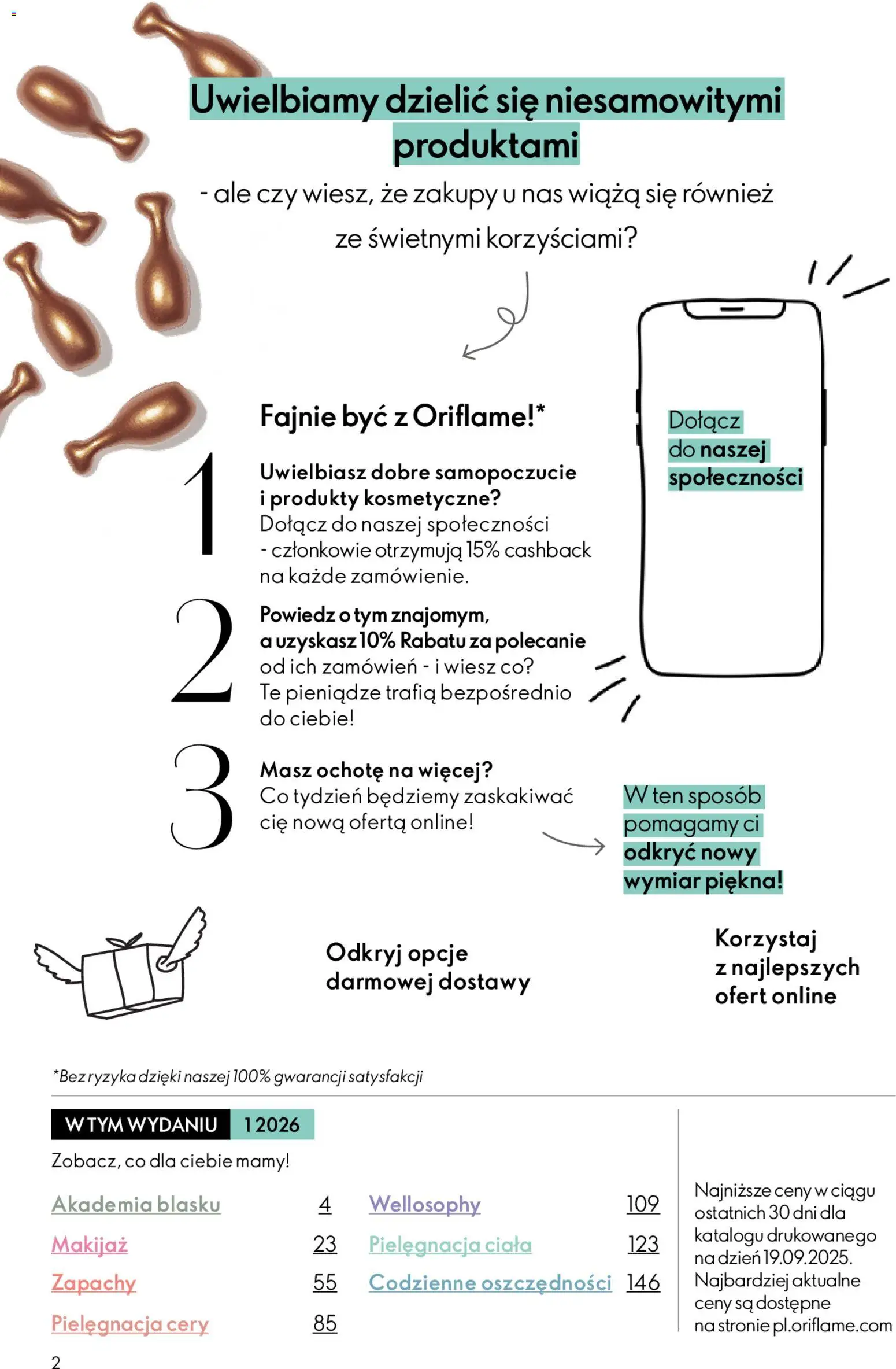 Oriflame Katalog 1 2026 od 24.12.2025 | Strona: 2 | Produkty: Makijaż