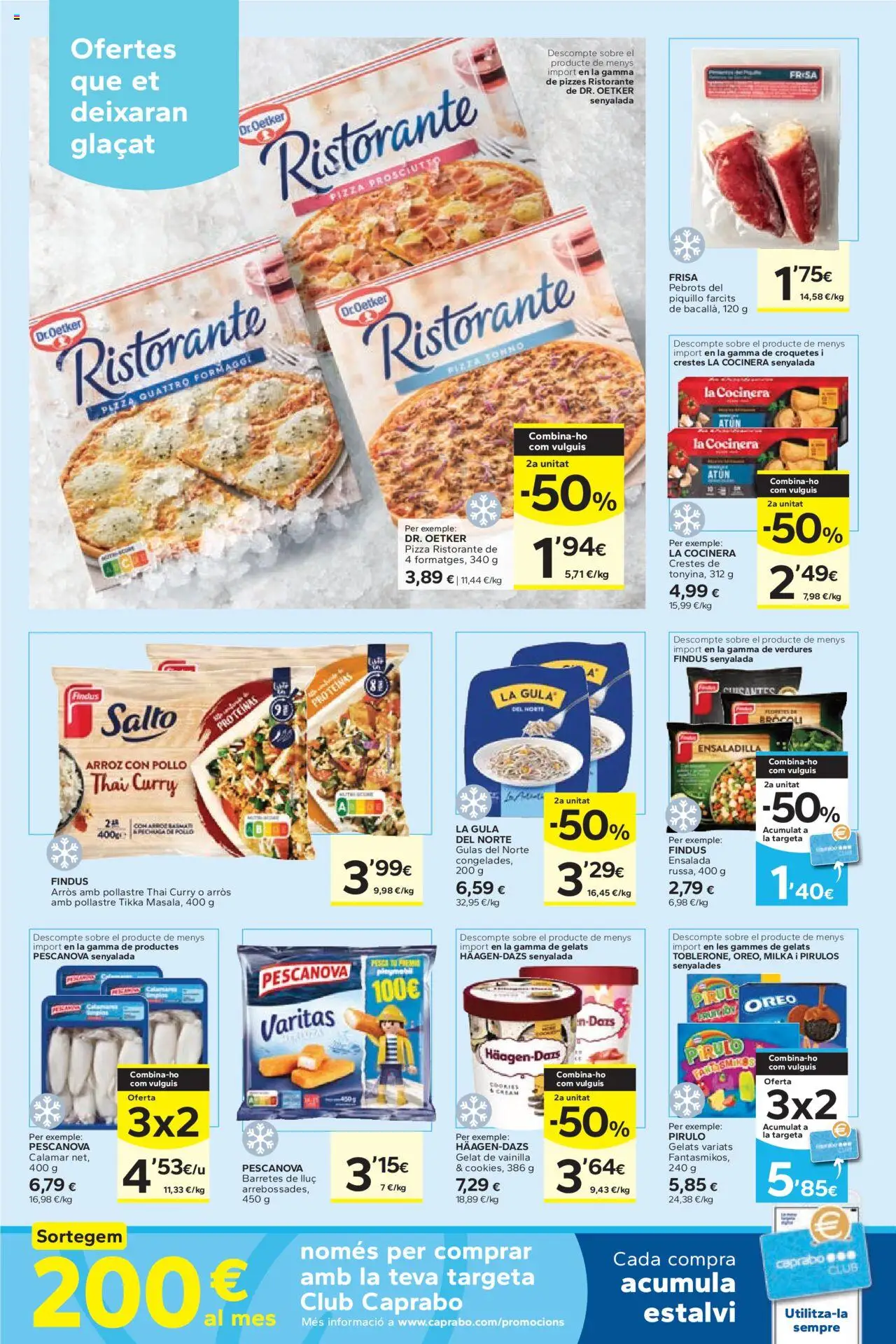 Caprabo - Ofertasses │ válido desde el 02.10.2025 | Página: 11 | Productos: Ensaladilla, Pizza, Arroz, Ensalada