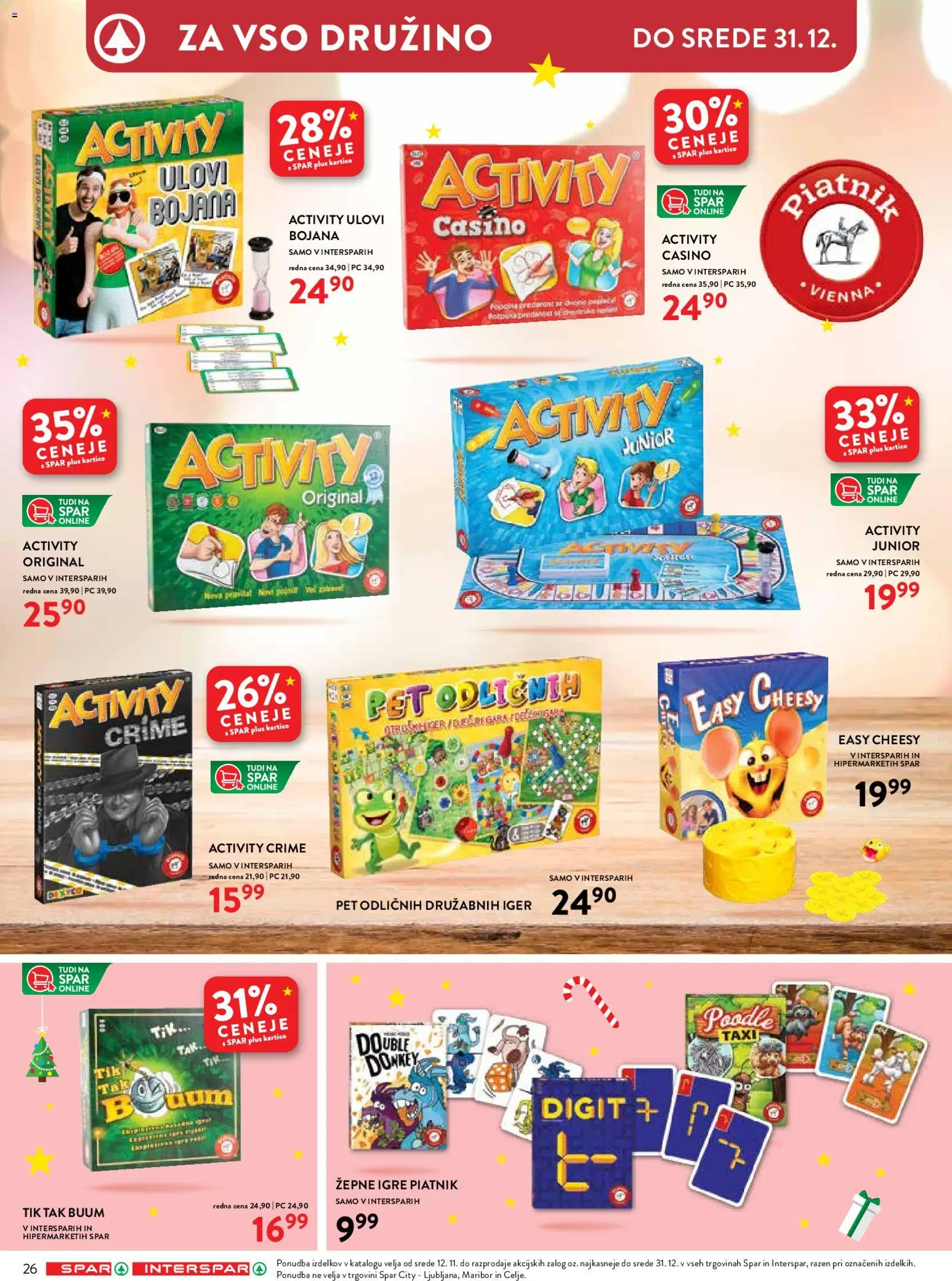 Novi Spar katalog ponudbe – veljaven od 12.11.2025 | Stran: 26