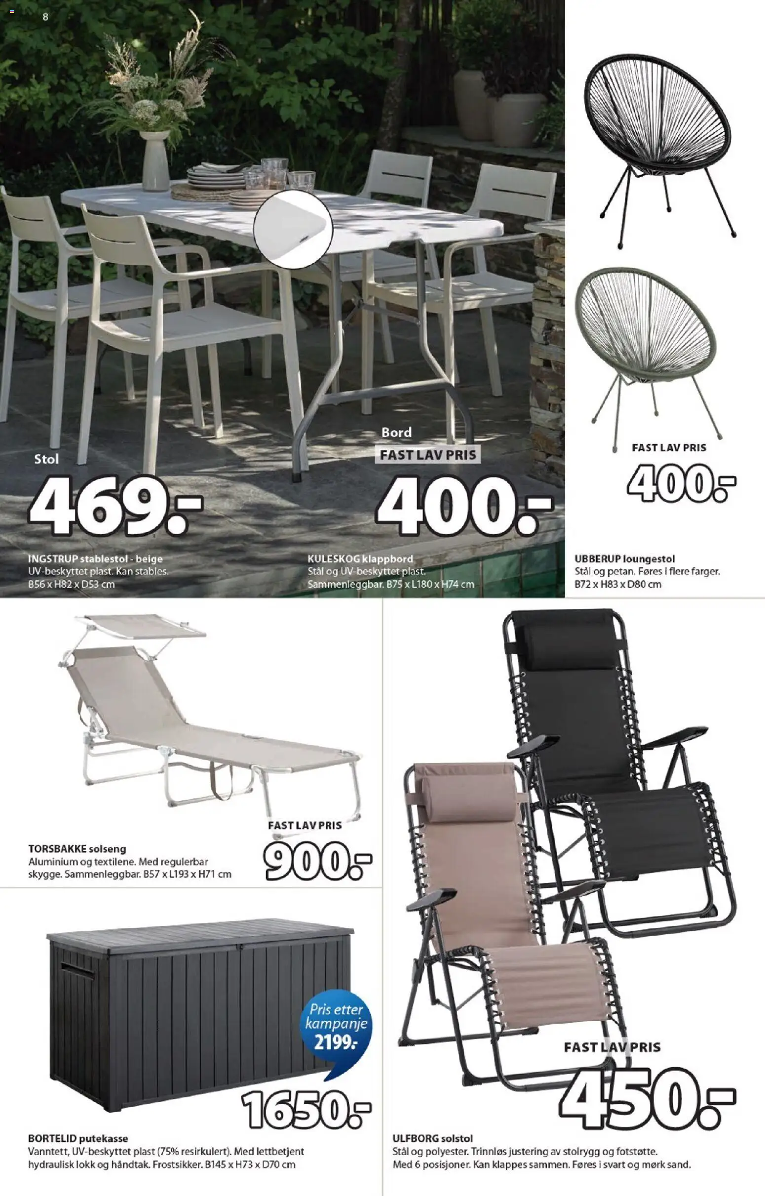 {H1} | Side: 8 | Produkter: Solseng, Bord