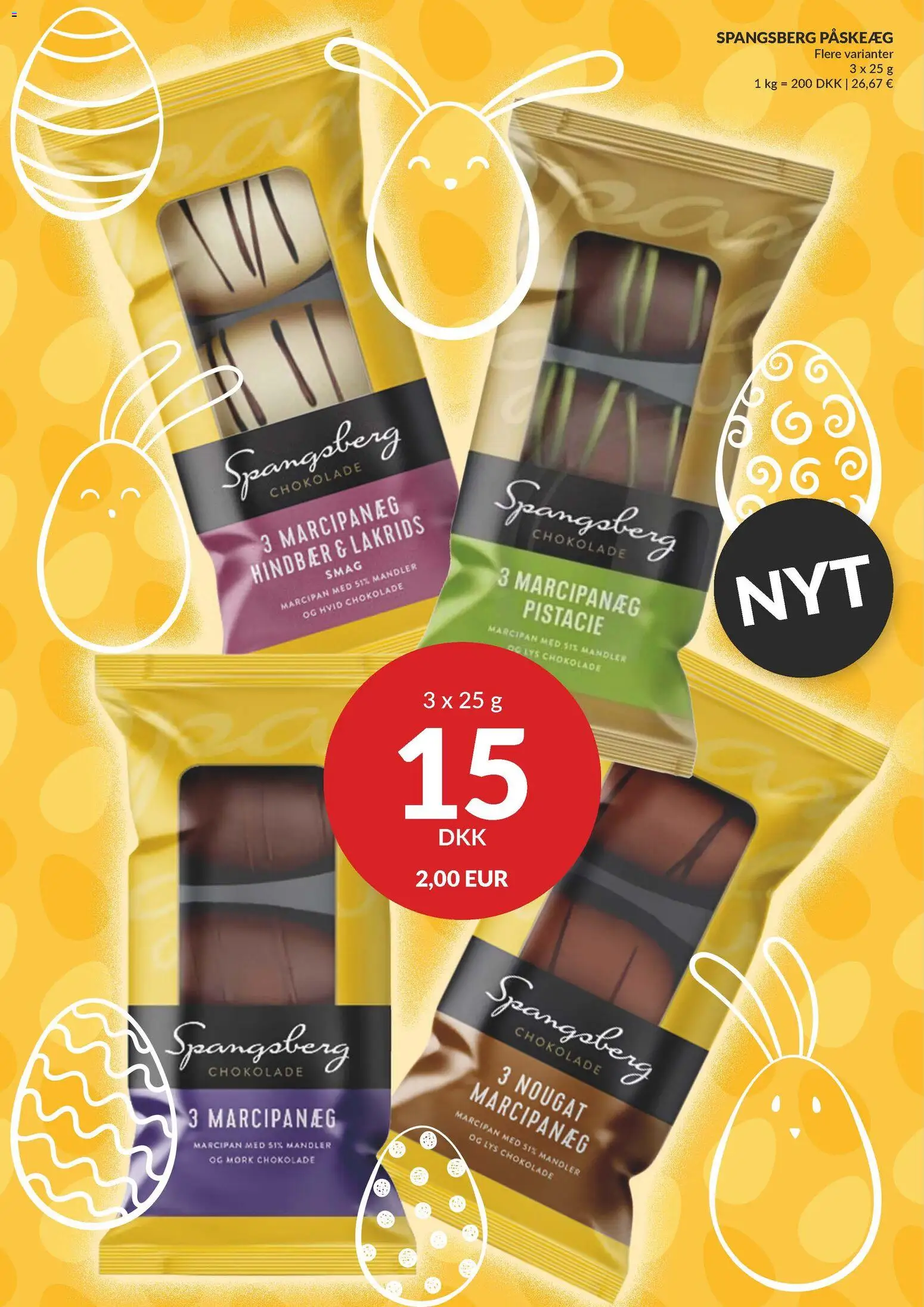 Nielsen Discount tilbudsavis – gyldig fra 05.03.2026 | Side: 15 | Produkter: Chokolade, Mandler, Hindbær, Nougat