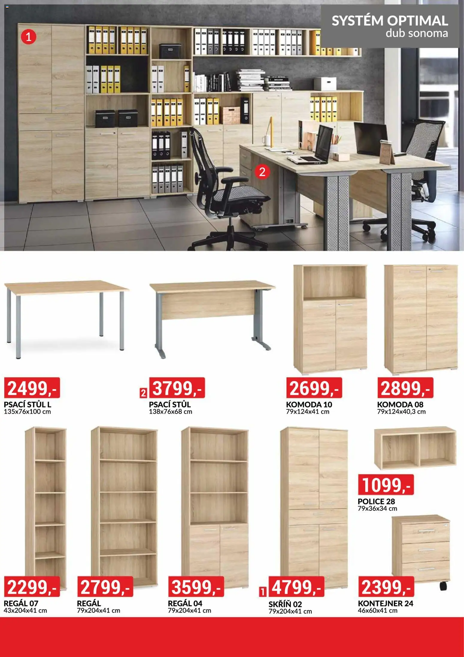 BAUMAX leták - Zařiďte si bydlení od 01.01.2026 | Strana: 48 | Produkty: Stůl, Police, Psací stůl, Skříň