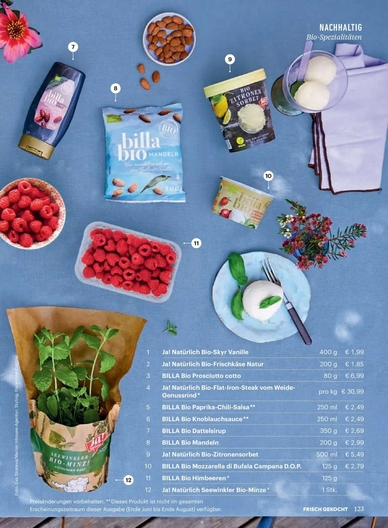 Billa Frisch Gekocht gültig ab 03.07.2025 | Seite: 123