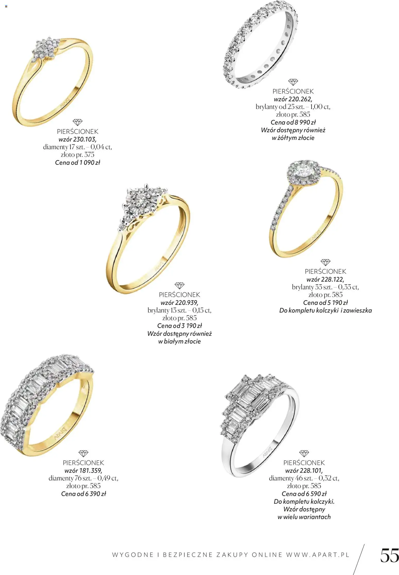 Apart promocje od 04.11.2025 | Strona: 57 | Produkty: Pierścionek