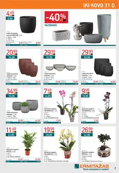 ERMITAŽAS leidinys galioja nuo 02.03.2026 | Puslapis: 7 | Prekių: Vazonas