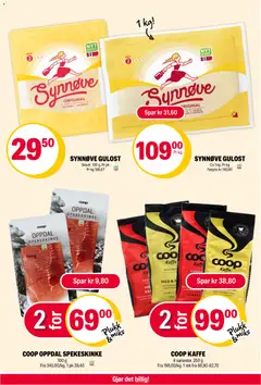 Forhåndsvisning av Coop Extra kundeavis gyldig fra 26.01.2026 | Side: 15 | Produkter: Kaffe, Gulost, Суміш дитяча, Галстук